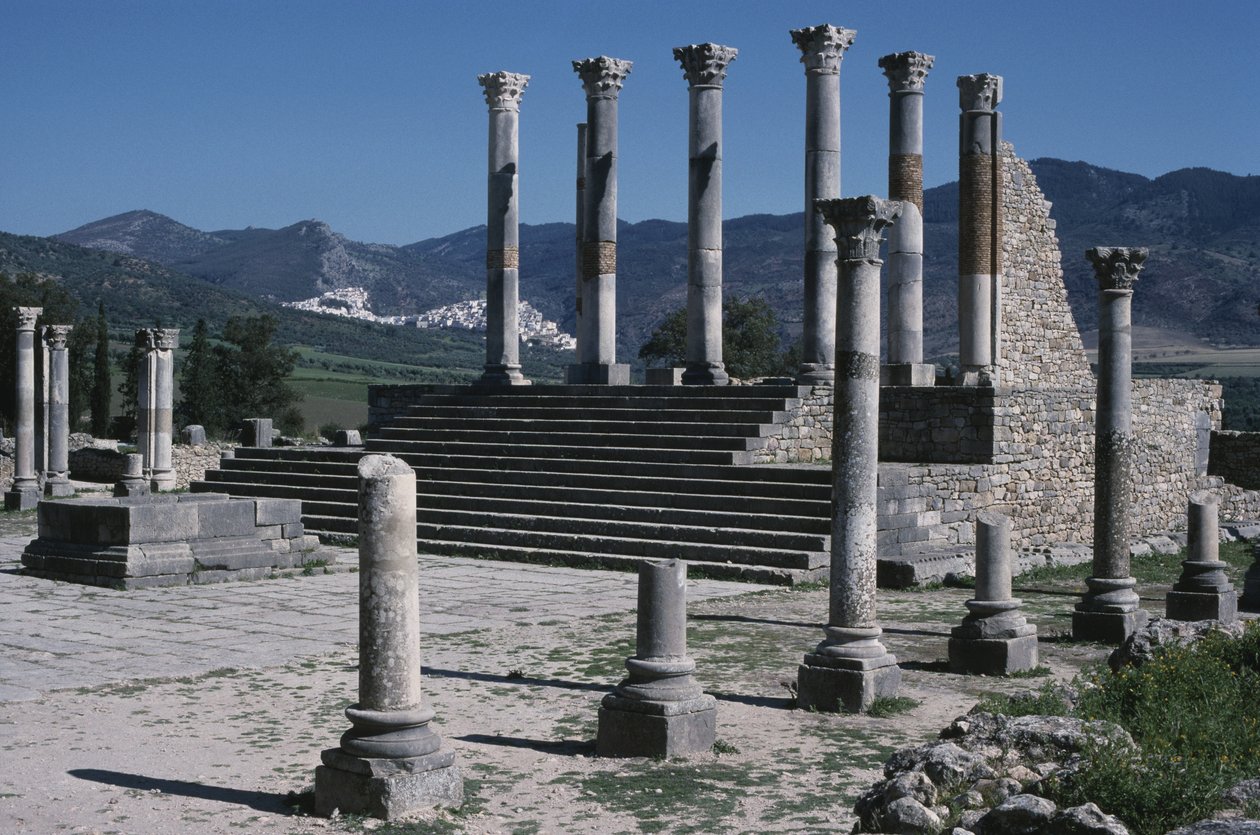 Vista del capitolio de Roman