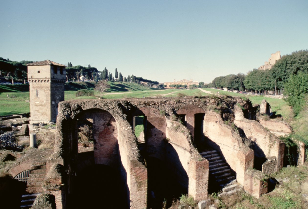 Vista del estadio, Romano de Roman