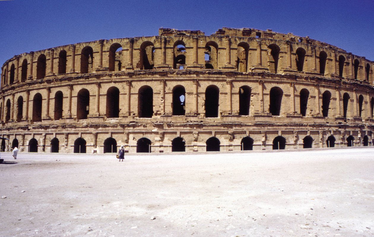 Anfiteatro de El-Djem (Túnez). de Roman