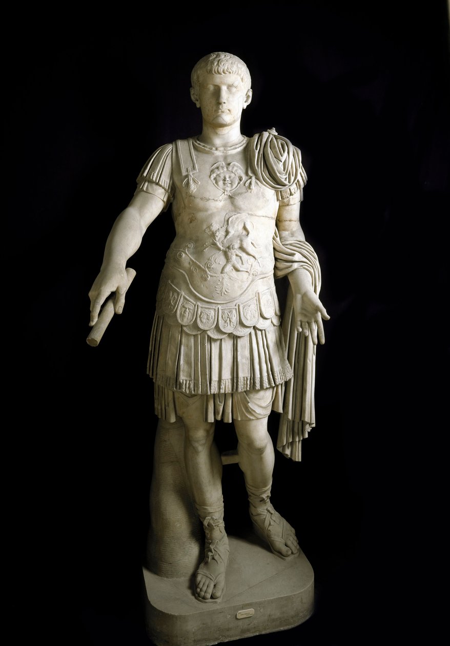 Cayo César Germánico, emperador romano (mármol) de Roman