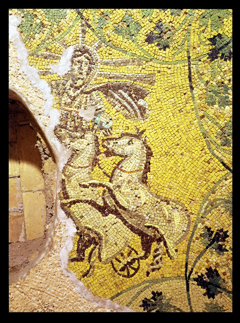 Cristo Helios, de la necrópolis pre-constantiniana debajo de San Pedro de Roman