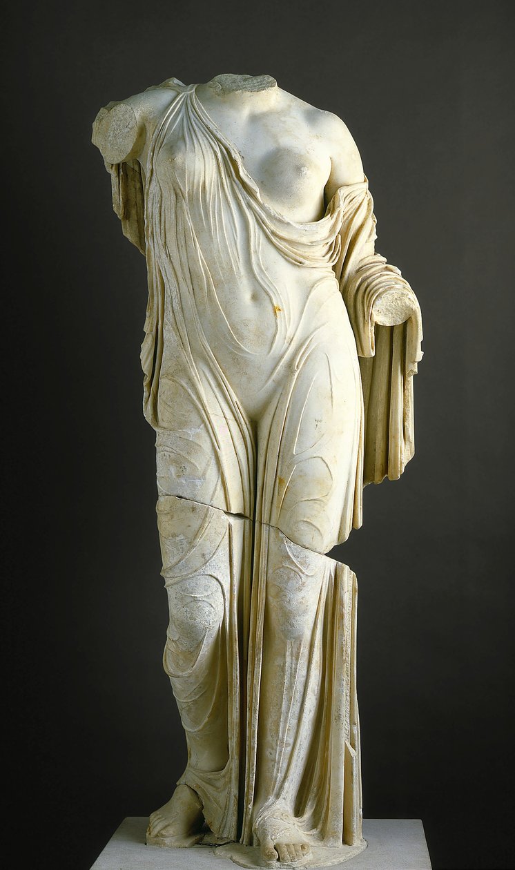 Copia del torso de Afrodita, tipo Venus Genetrix de Roman