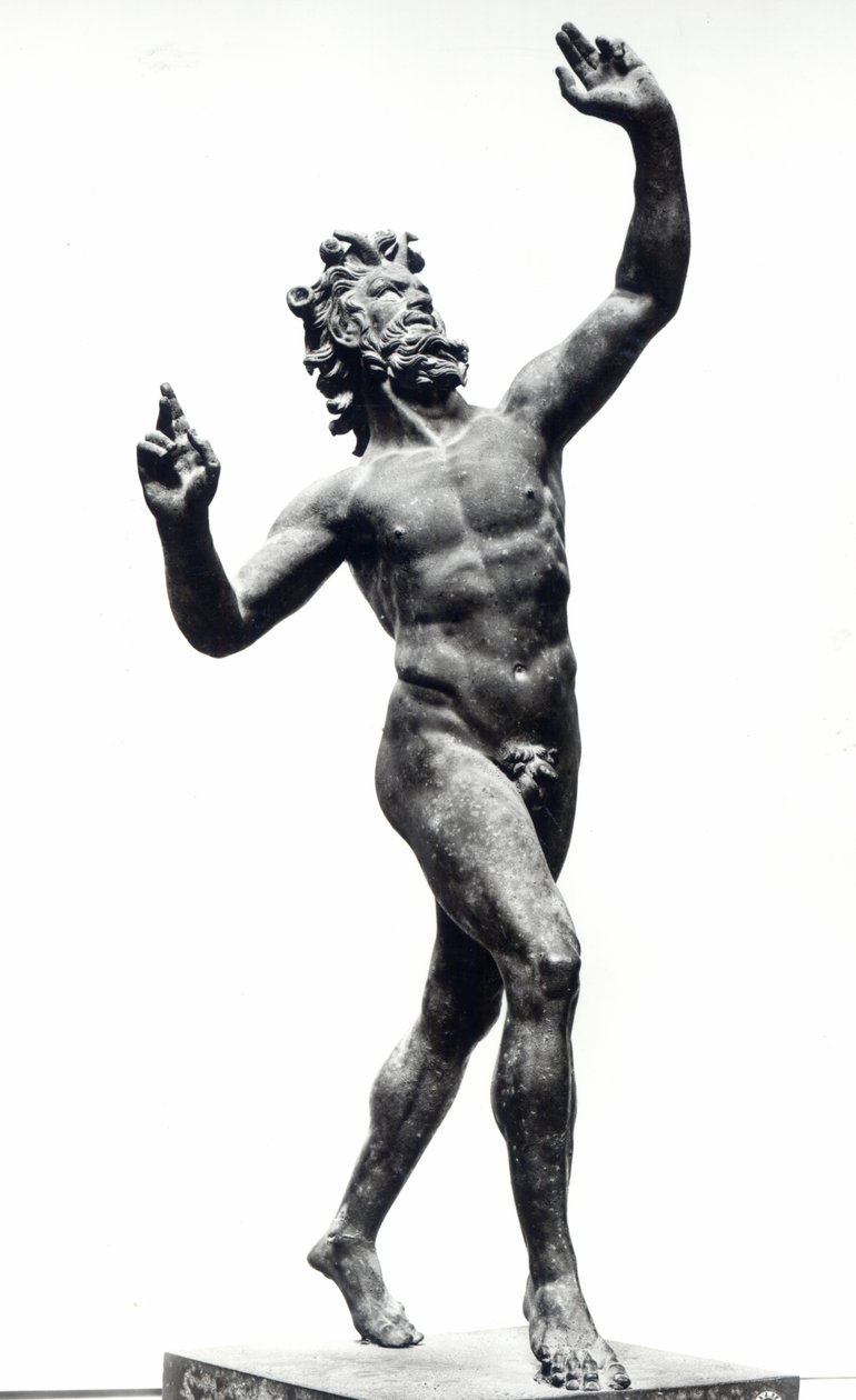 Fauno danzante, de la Casa del Fauno, Pompeya de Roman
