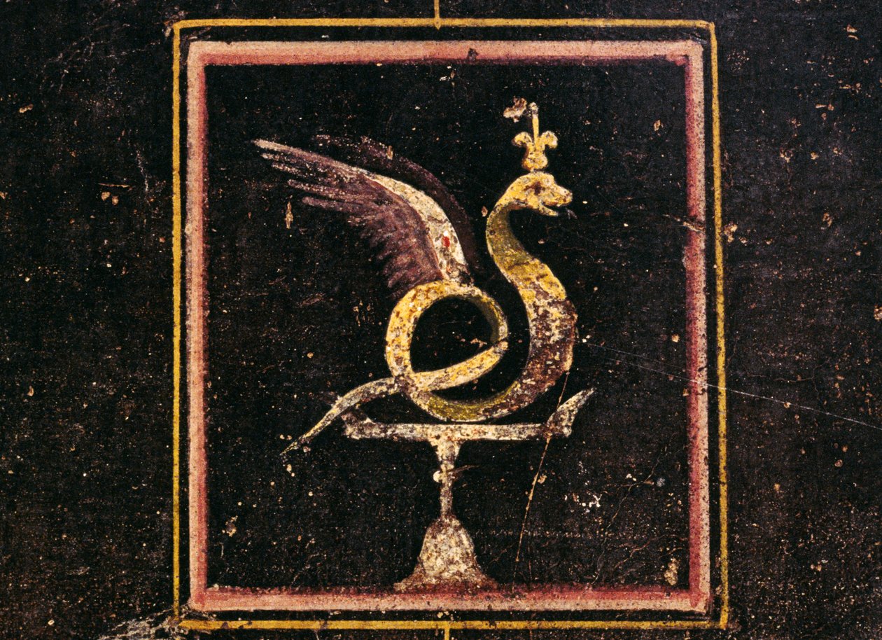 Frescos de la Villa Dei Mysteri de Roman