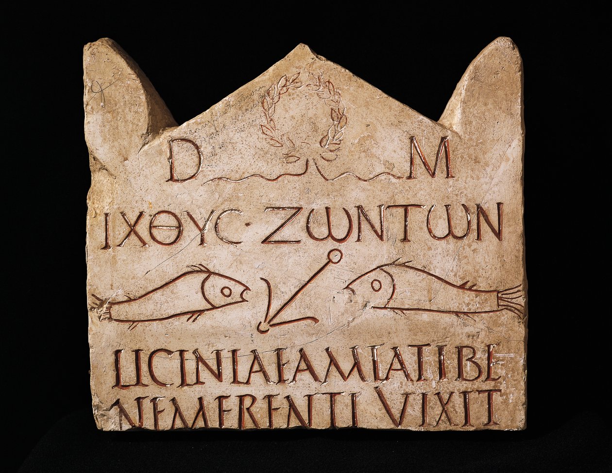 Estela funeraria de Licinia Amias de Roman
