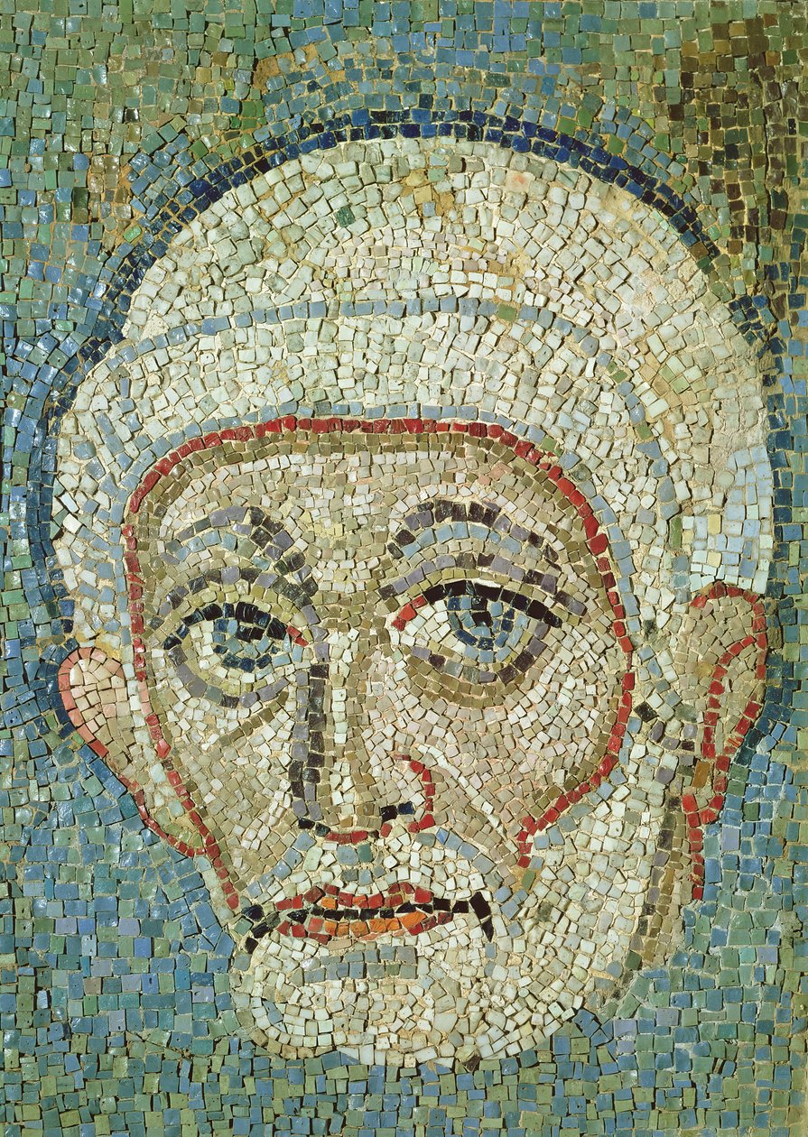 Cabeza (mosaico) de Roman