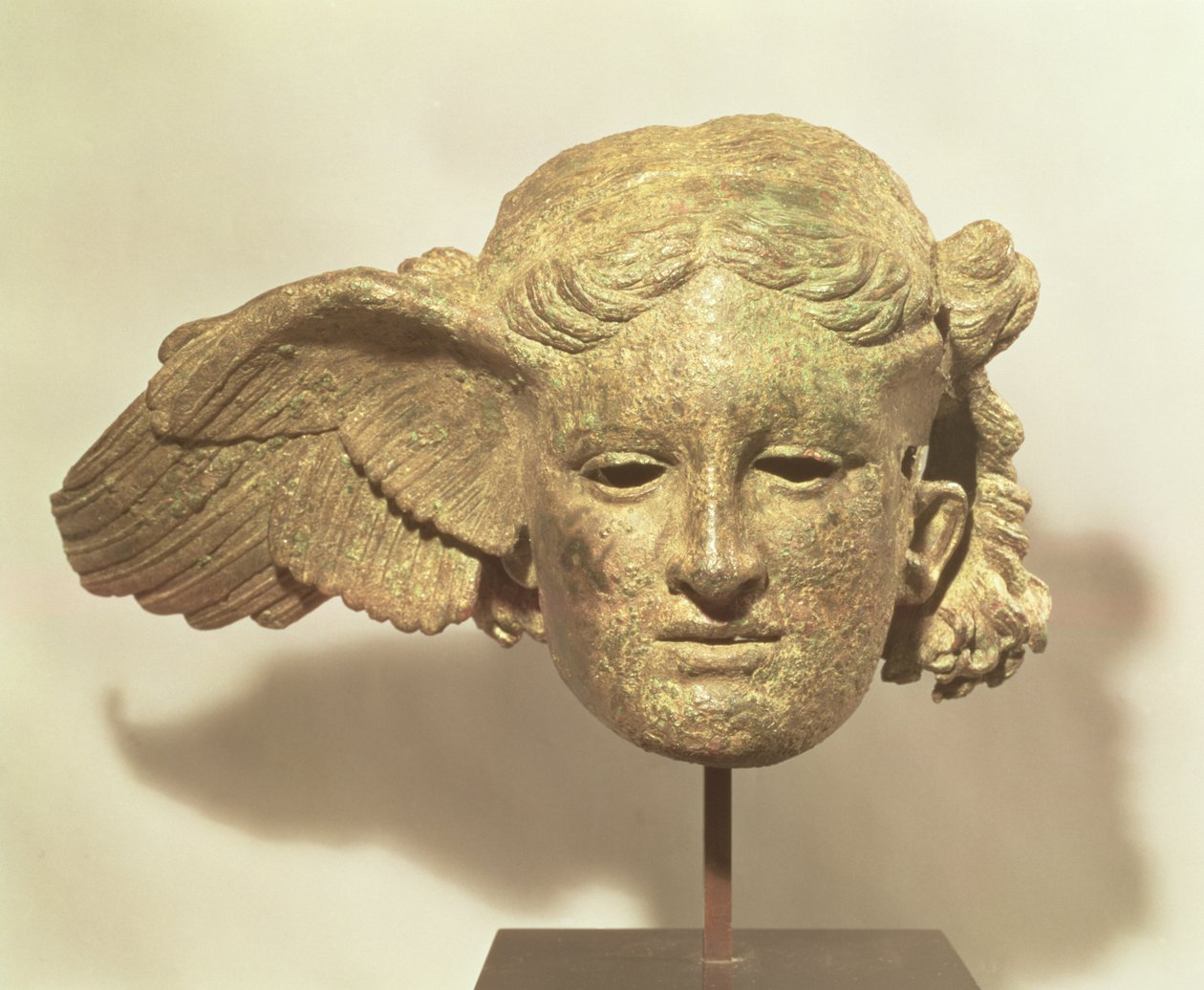Cabeza de Hypnos, o Sueño, copia del siglo I-II d.C. de un original helenístico, encontrado en Civitella d