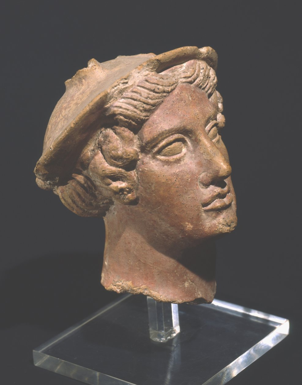 Cabeza de Mercurio, del Templo de Vignole o Falerii de Roman