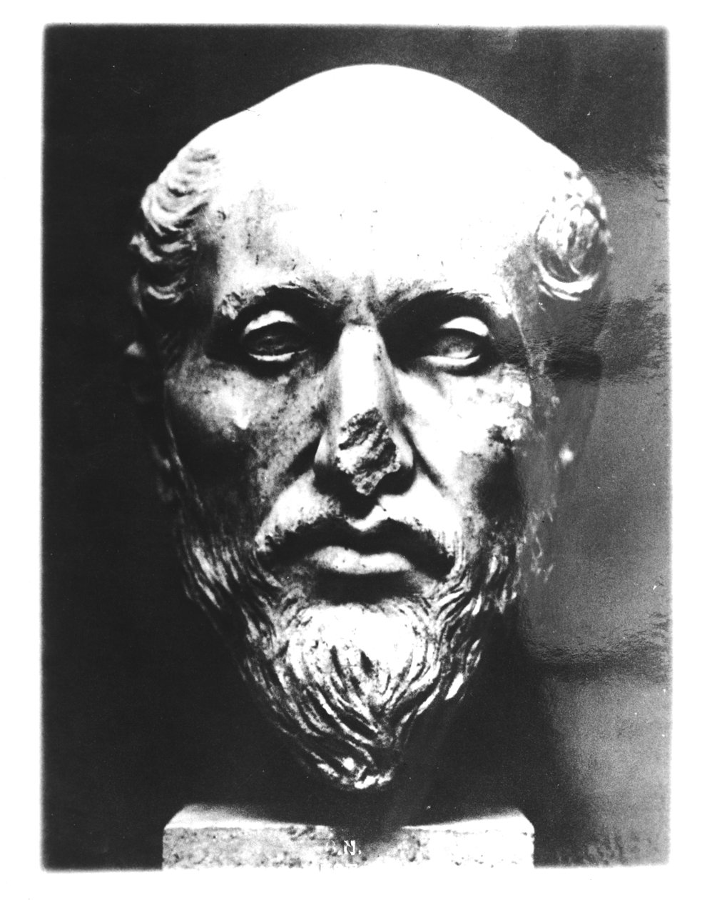Cabeza de Plotino (205-270) de Roman