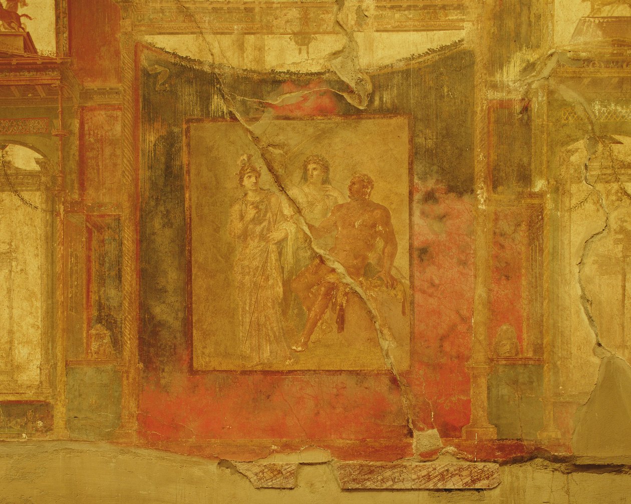 Hércules entre Juno y Minerva, Il Collegio degli Augustali de Roman