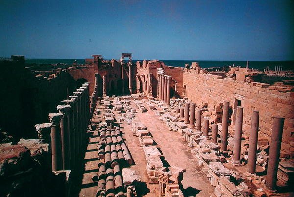 Leptis Magna, Labdah de Roman