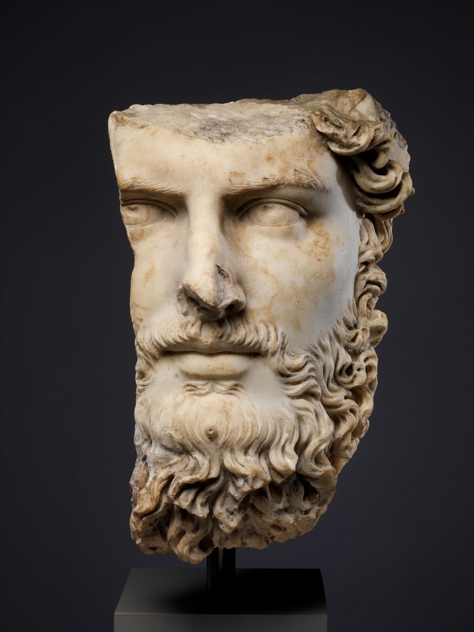 Retrato del co-emperador Lucio Vero de Roman