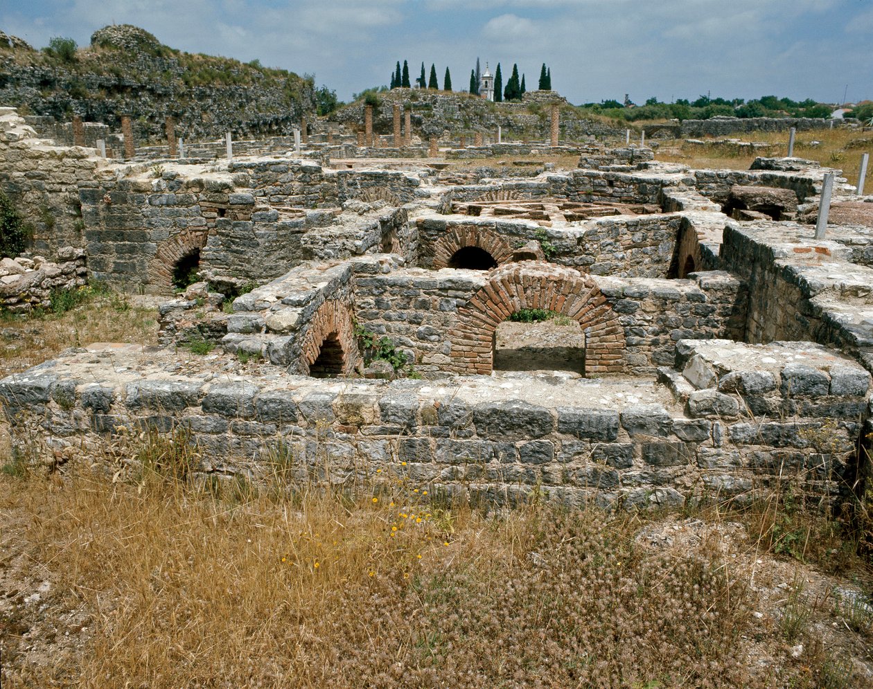 Restos de la ciudad romana de Roman