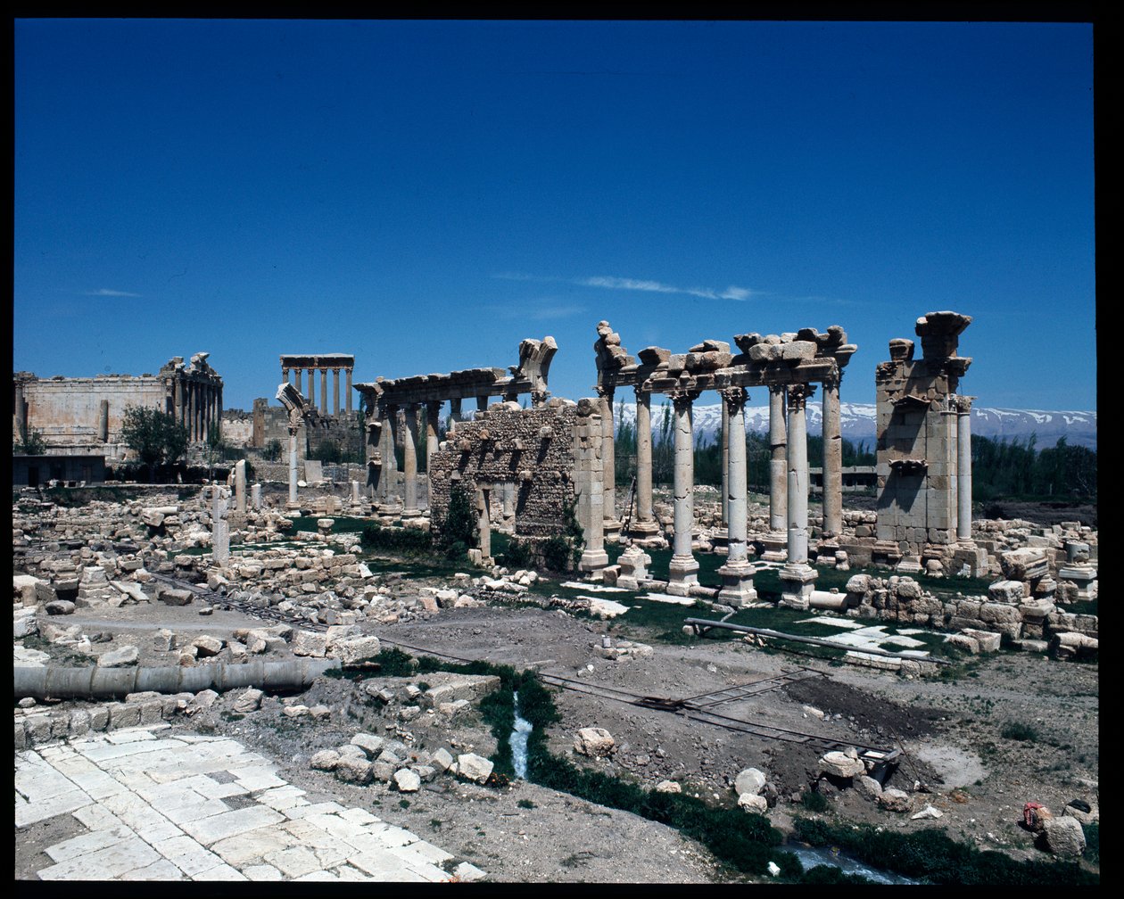 Restos del sitio de Roman