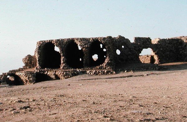 Ruinas del acueducto romano de Roman