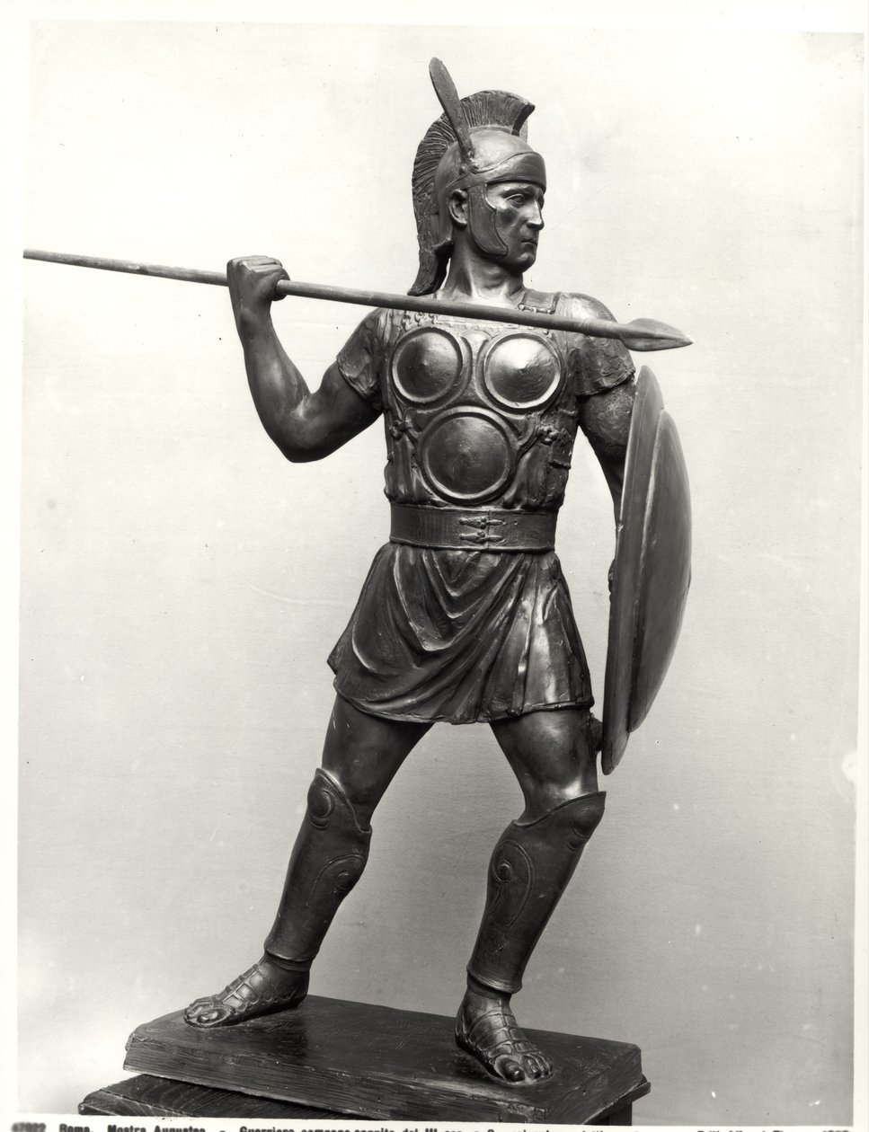 Estatuilla de guerrero samnita de Roman