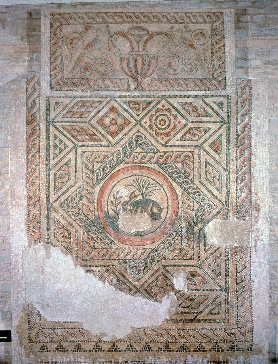 El Mosaico de la Liebre, 350 d.C. de Roman