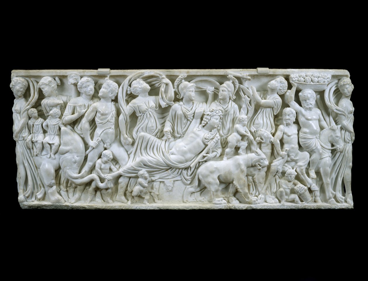 El triunfo indio de Dionisio, 180-195 d.C. de Roman