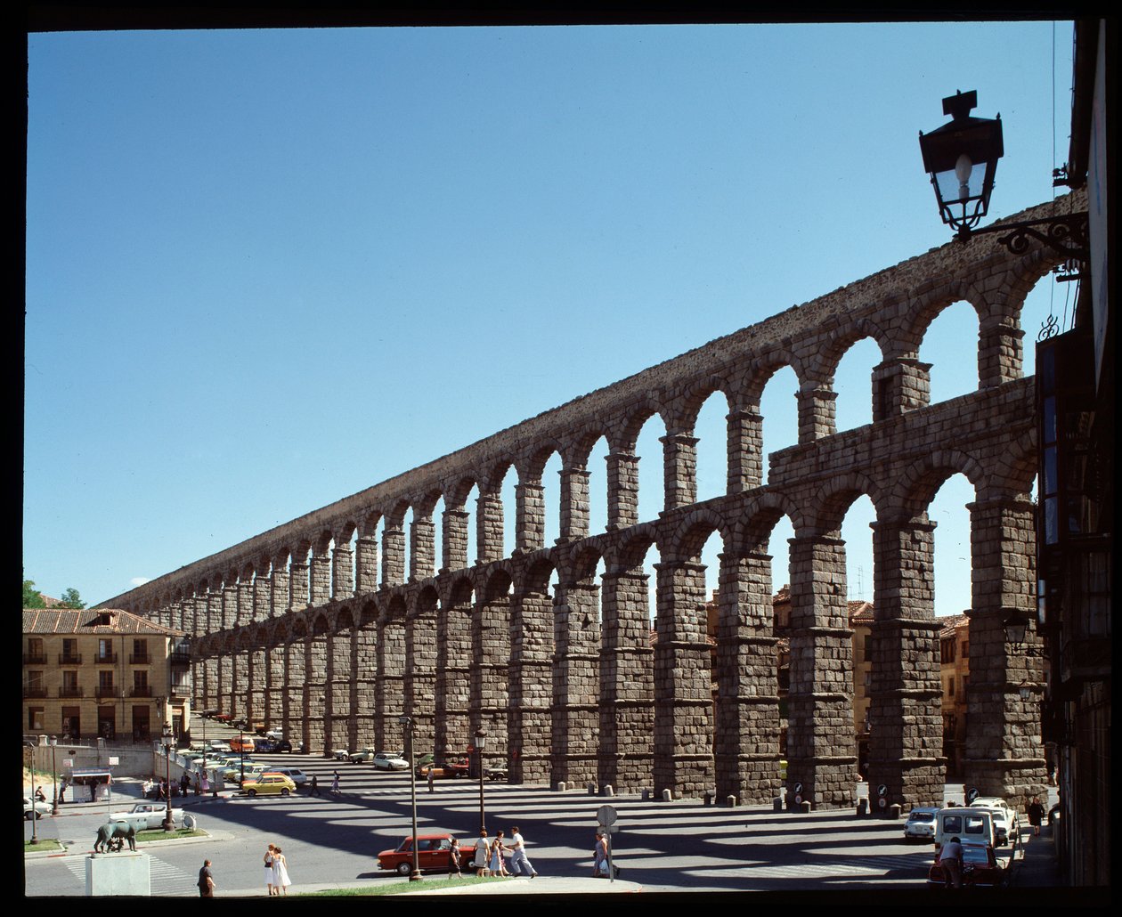 Vista del acueducto de Roman
