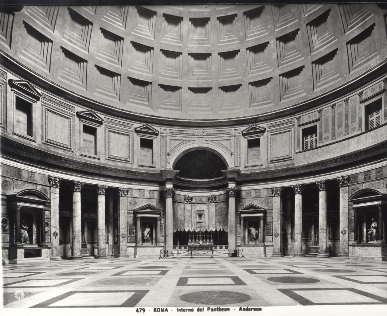 Vista del interior de Roman