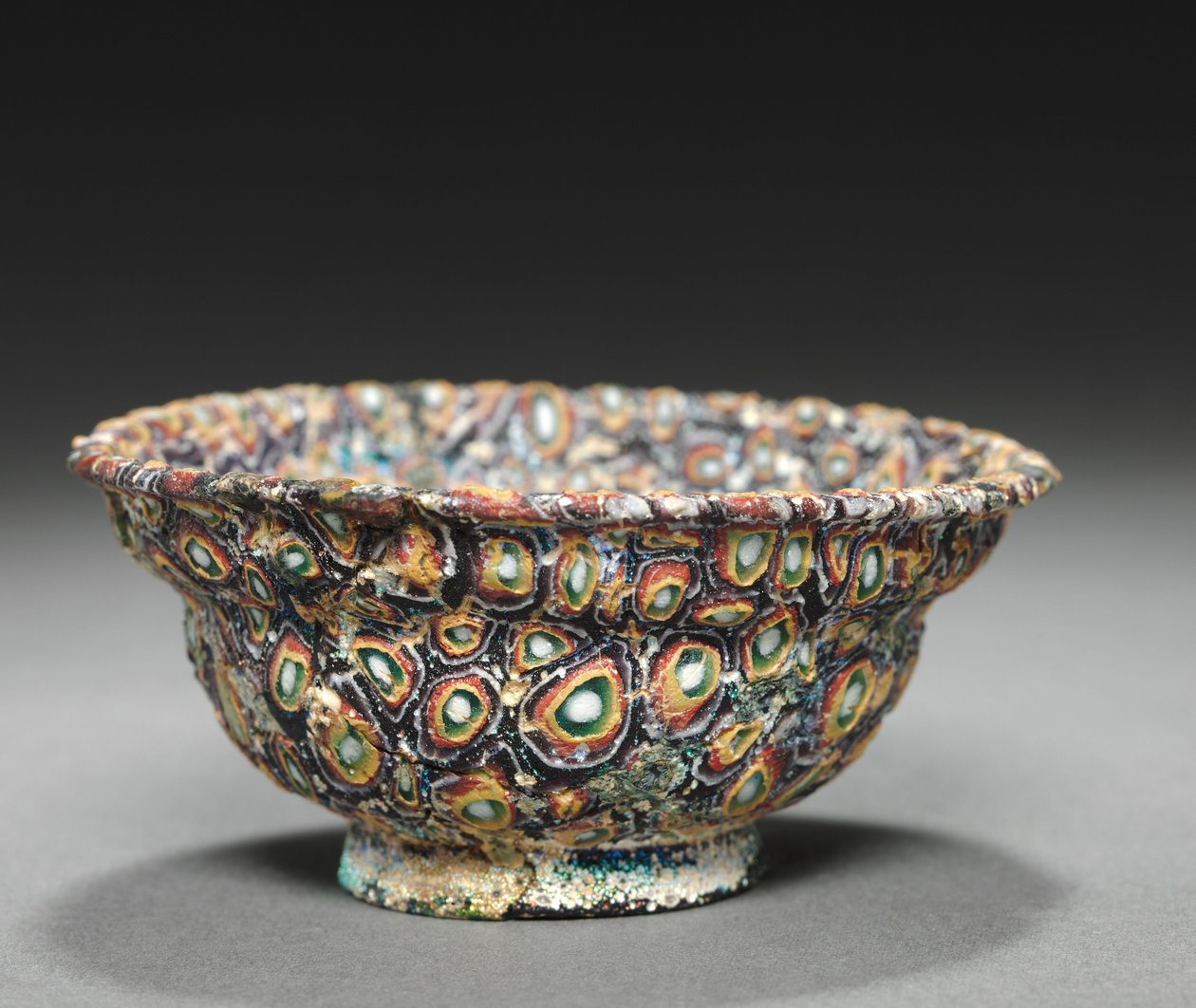 Cuenco Millefiori, 1-100 de Roman Imperial Period