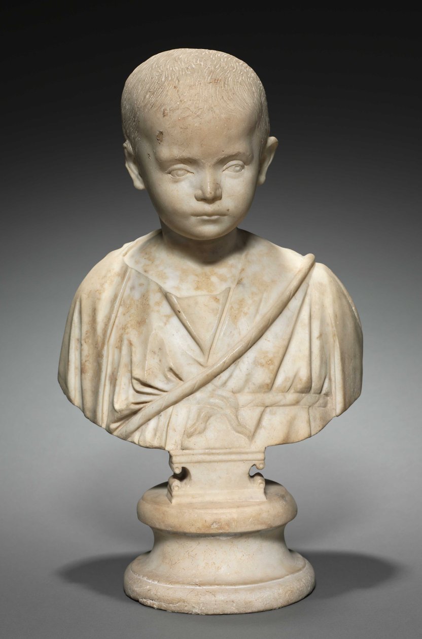 Busto de Retrato de una Niña, c.250-275 de Roman Imperial Period