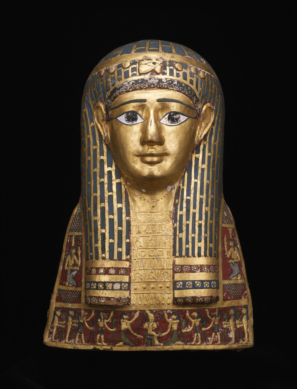 Cubierta de Cabeza de Momia, siglo I a.C. de Roman Period Egyptian