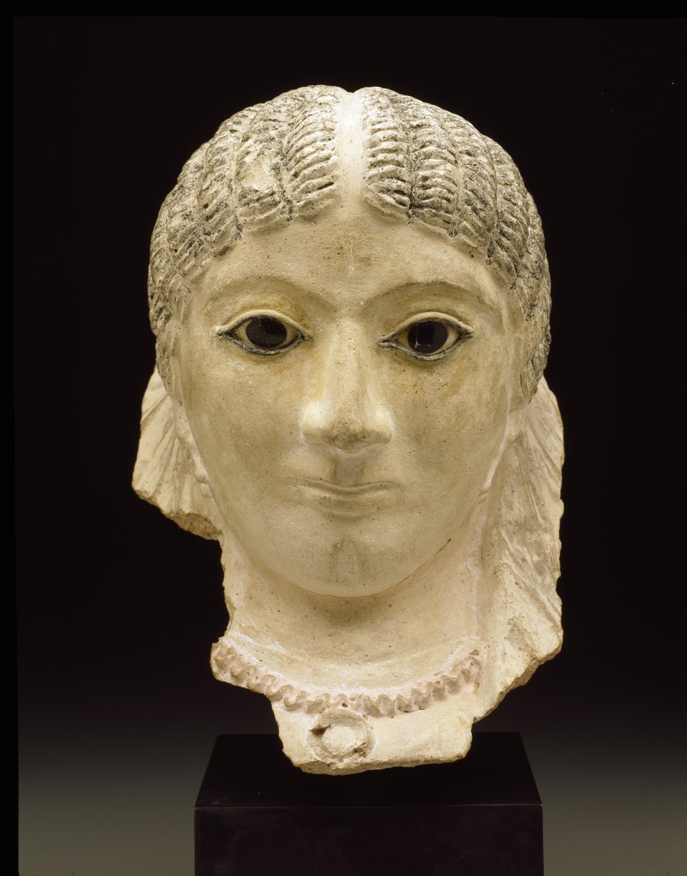 Retrato de momia, finales del siglo II de Roman Period Egyptian