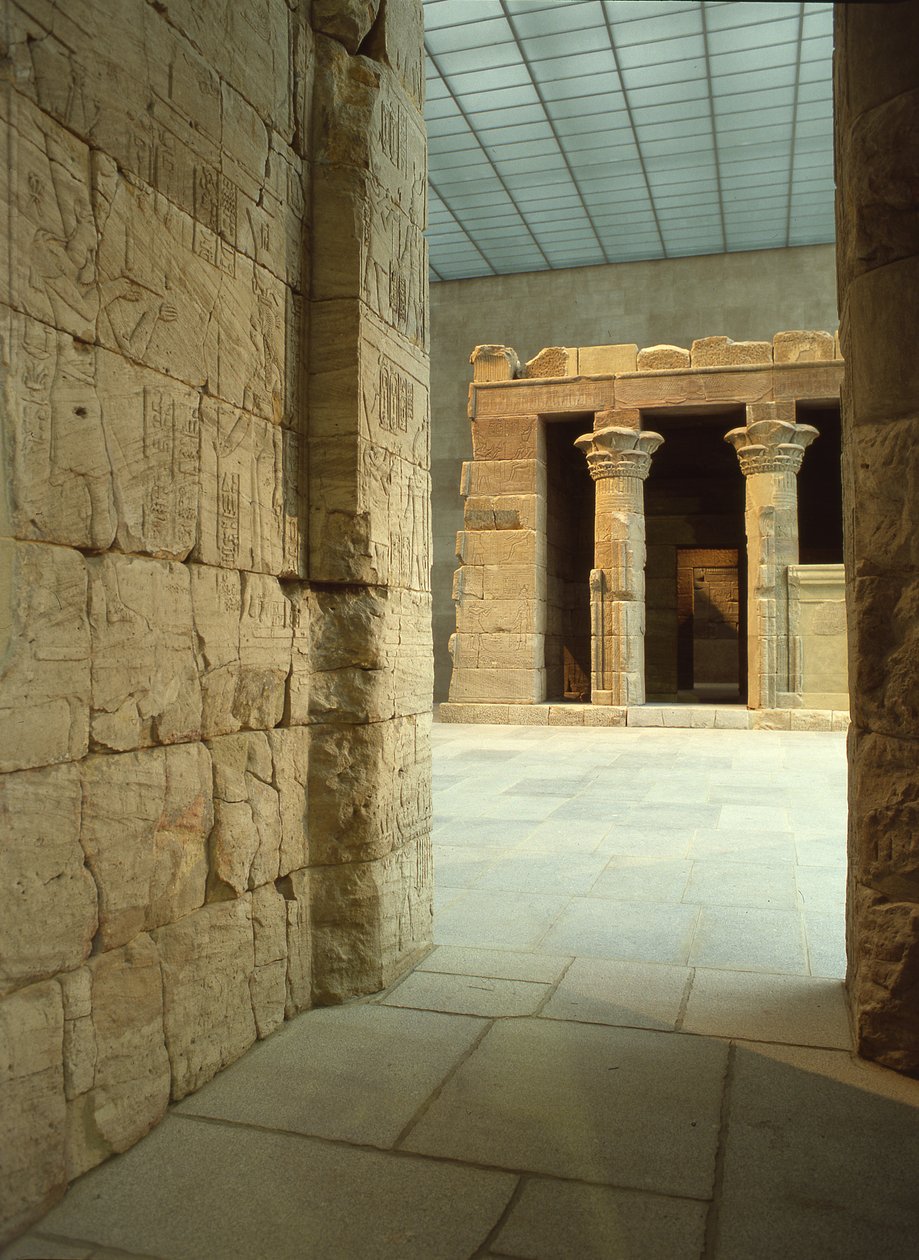 El Templo de Dendur, c.10 a.C. de Roman Period Egyptian