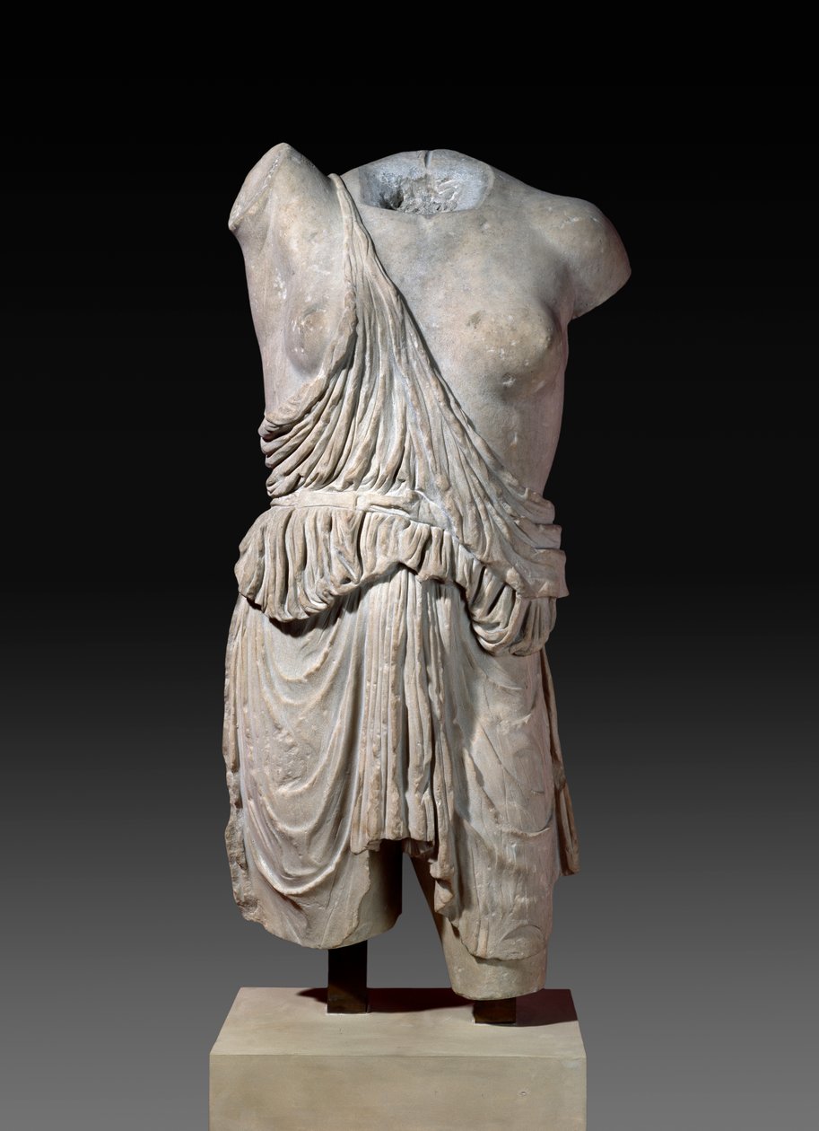 Una amazona, copia romana de un bronce griego de c.430 a.C. de Roman Roman
