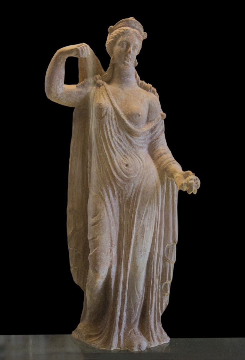 Afrodita del tipo Genitrix (siglo I d.C.) terracota de Roman Roman