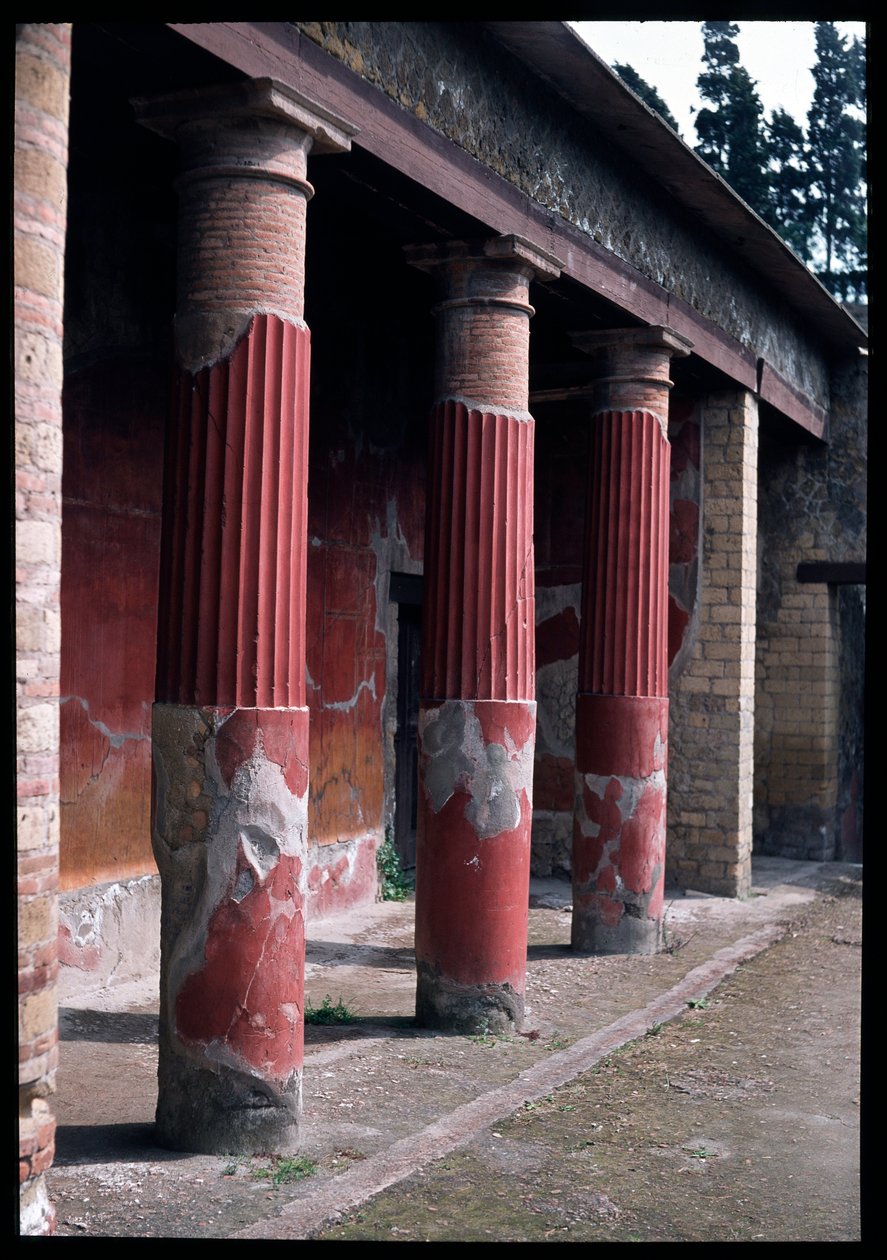 Atrio de la Casa Sannitica, siglo V a.C.-siglo I d.C. de Roman Roman
