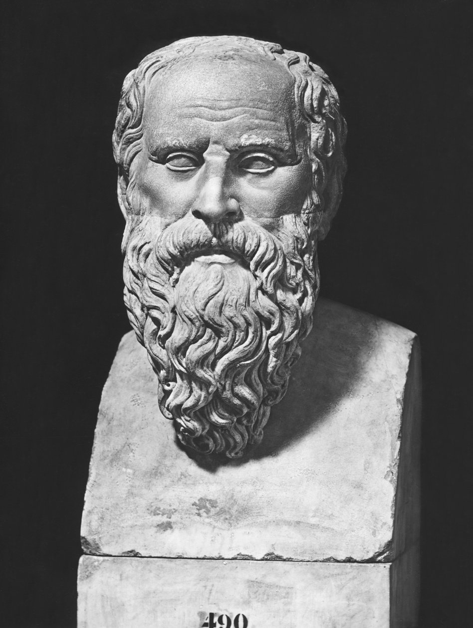 Busto de Diógenes de Roman Roman