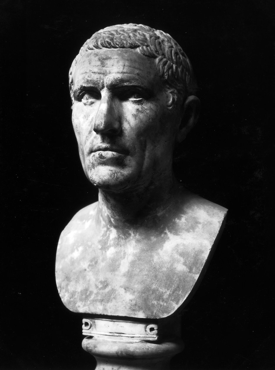 Busto de Marcus Claudius Marcellus (c.268-208AC) de Roman Roman