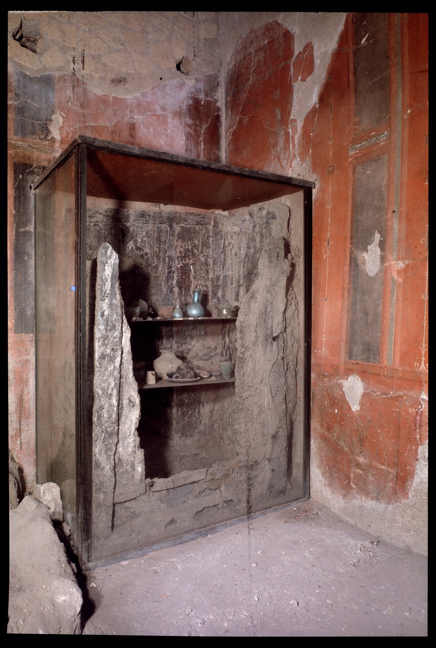 Armario carbonizado, Casa a Graticcio, siglo V a.C.-siglo I d.C. de Roman Roman