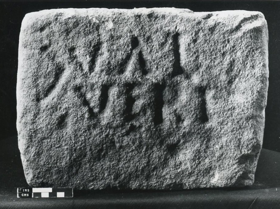 Piedra centurial de Valerius Versus, 43-410 AD de Roman Roman