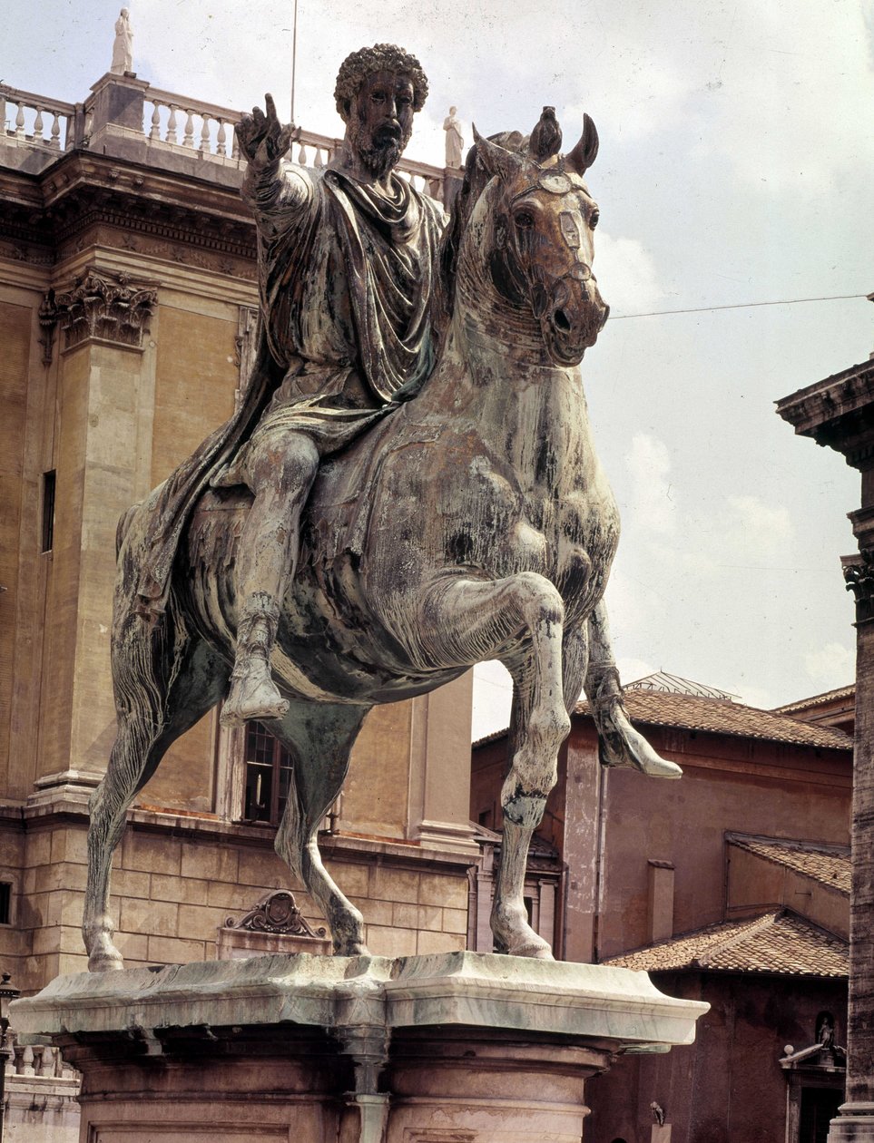 Estatua ecuestre de Marco Aurelio - Plaza del Campidoglio, Roma de Roman Roman