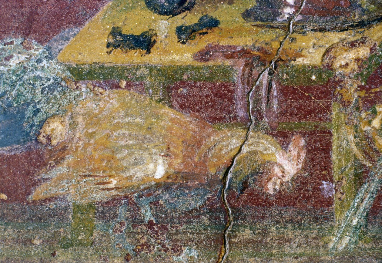 Fresco, Casa de los Vettii, Pompeya (Lista del Patrimonio Mundial de la UNESCO de Roman Roman