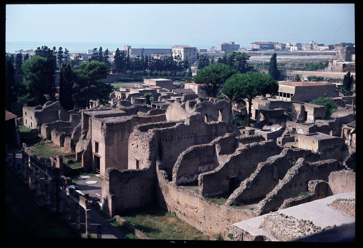 Vista panorámica del sitio arqueológico, siglo V a.C.-siglo I d.C. de Roman Roman