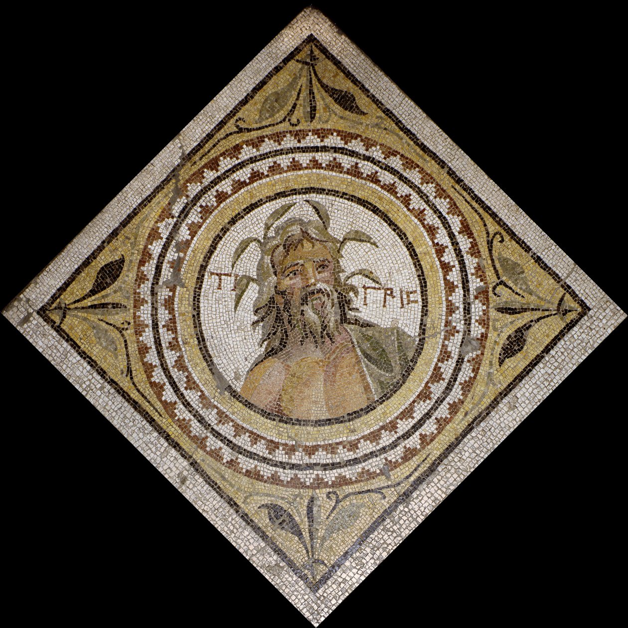 Personificación del Río Tigris, finales del siglo II/III D.C. de Roman Roman