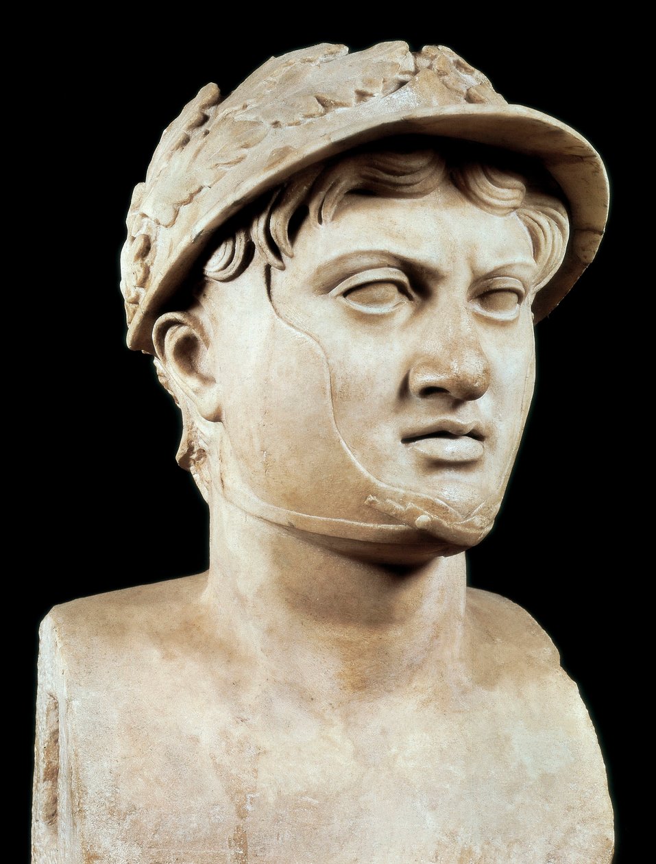 Arte romano: busto de Pirro I (319-272 a.C.) de Roman Roman