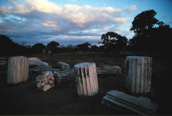 Ruinas del Templo de Atenea de Roman Roman