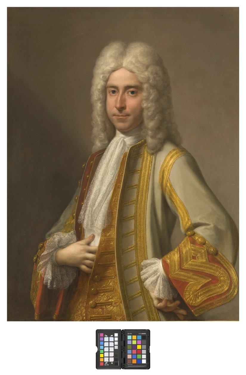 Retrato de un caballero de Roman School