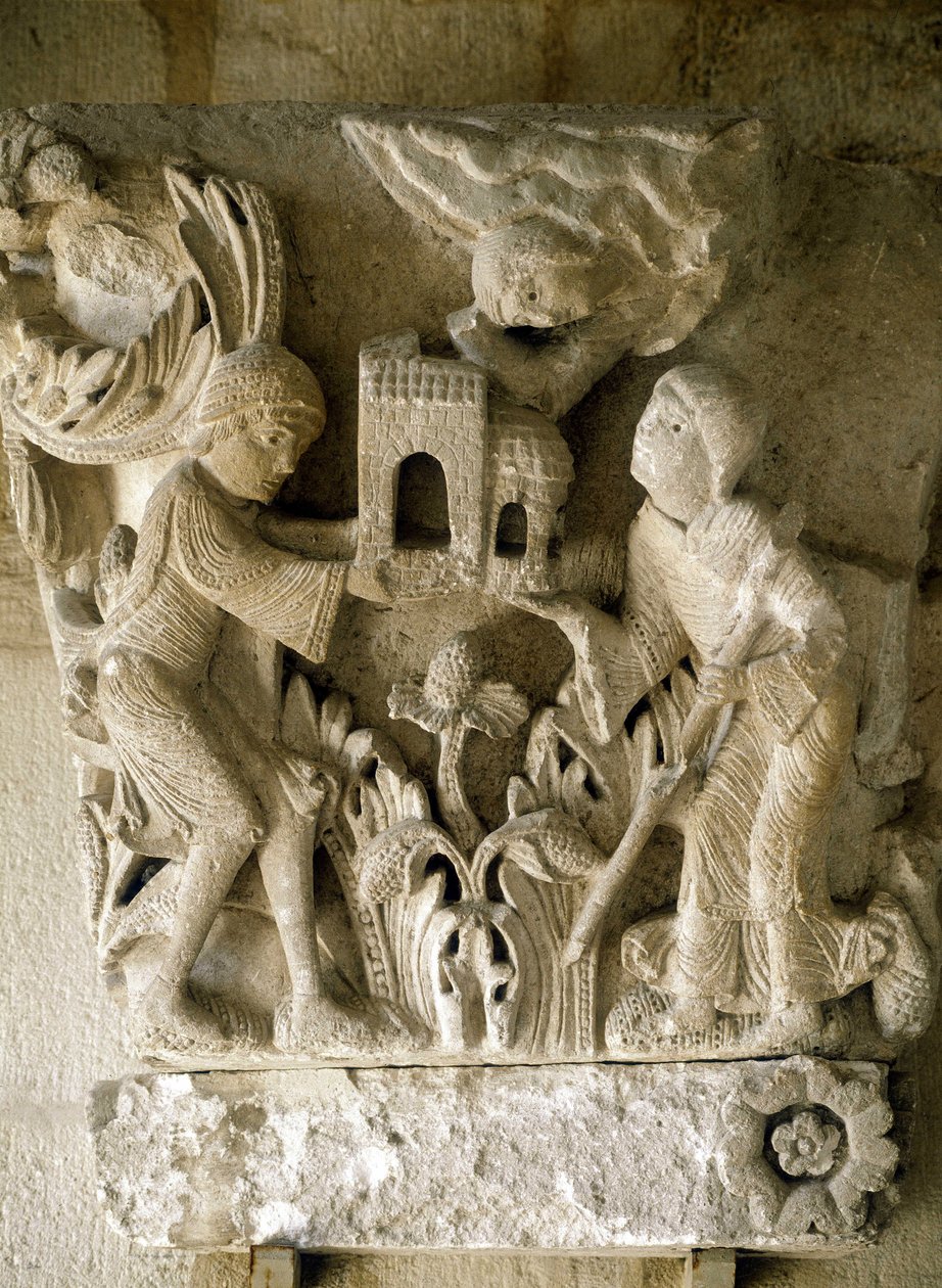 Capilla de la Catedral Saint Lazarus de Autun. Arte románico del siglo XIII. Autun, Saona y Loira, Borgoña, Francia de Romanesque