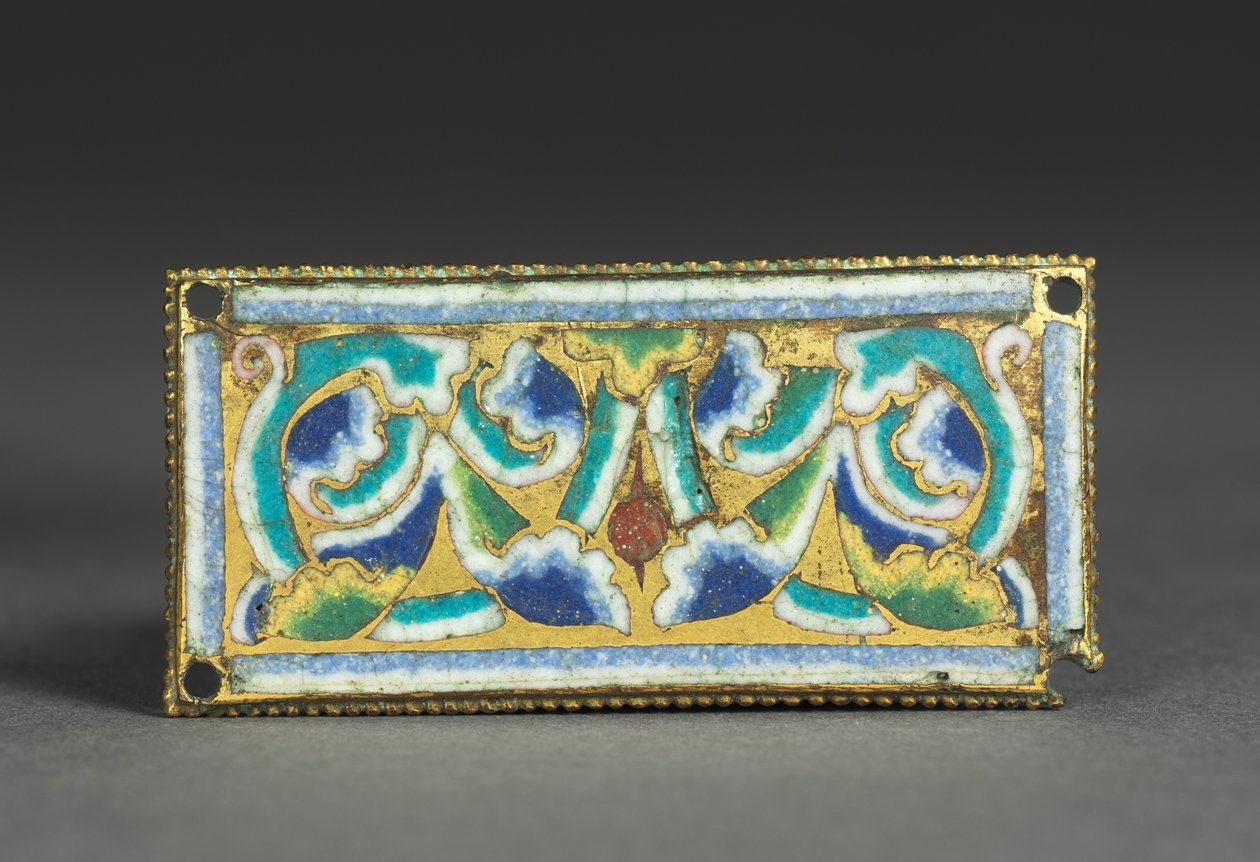 Placa de un relicario, c.1180-1190 de Romanesque