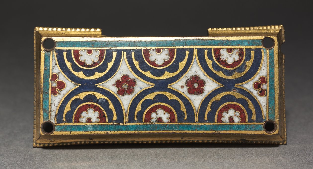Placa, probablemente de un relicario, c.1180-1190 de Romanesque