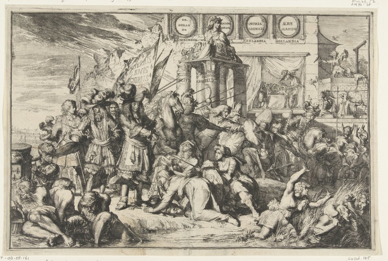 Invasión francesa y ruptura de la unidad de la Unión de Romeyn de Hooghe