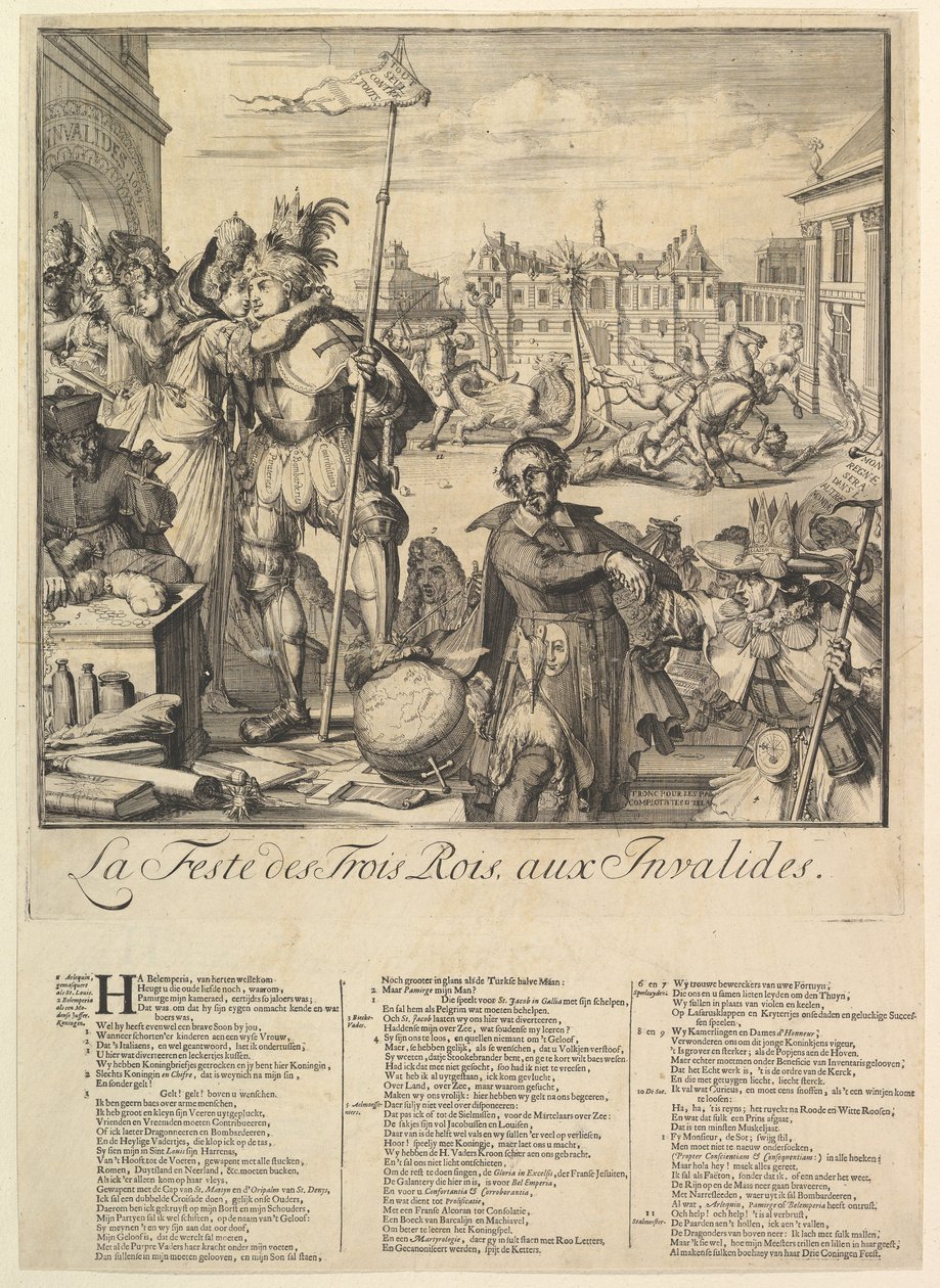 Le Feste des Trois Rois de Romeyn de Hooghe