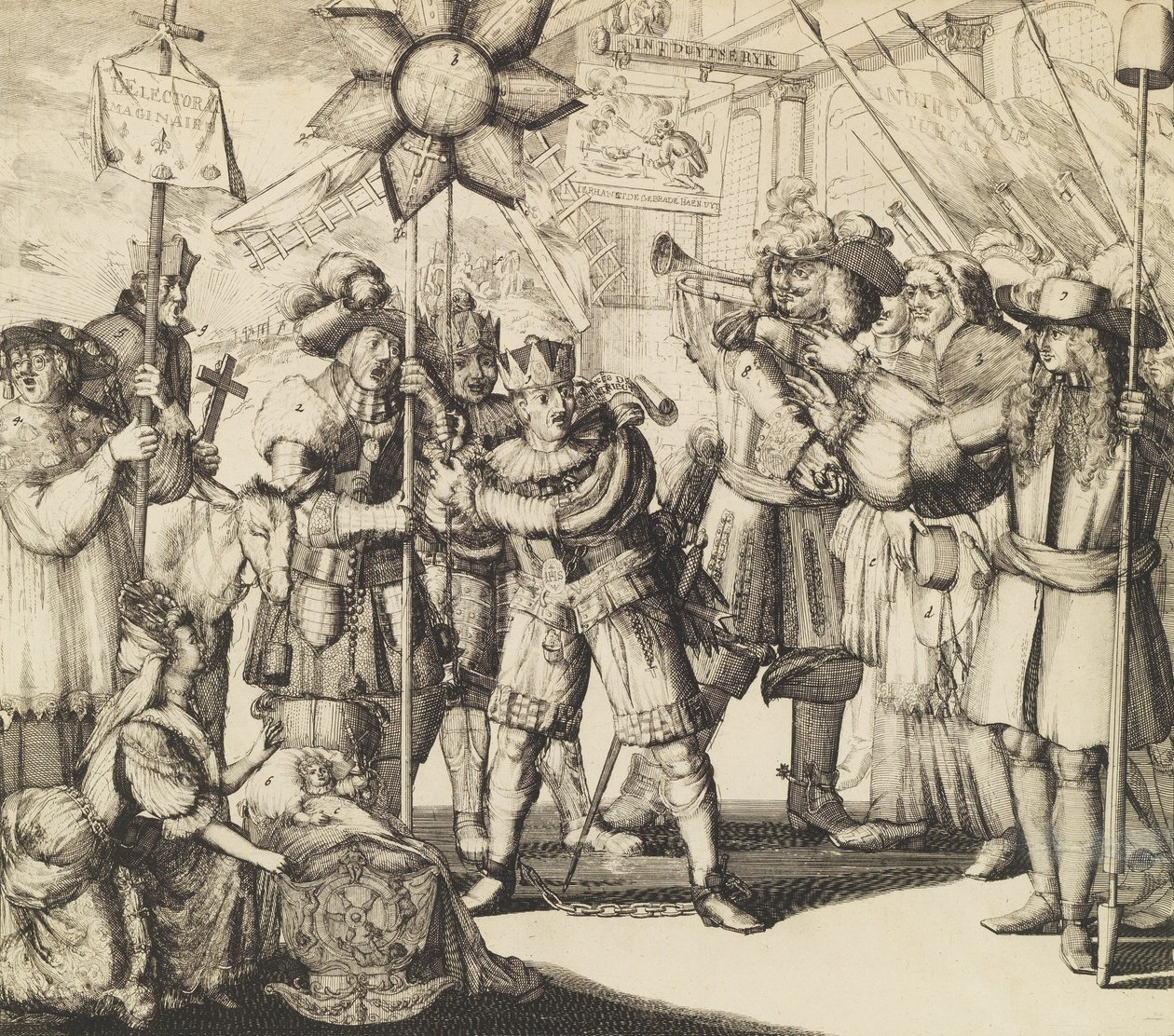 La Epifanía del Nuevo Anticristo de Romeyn de Hooghe