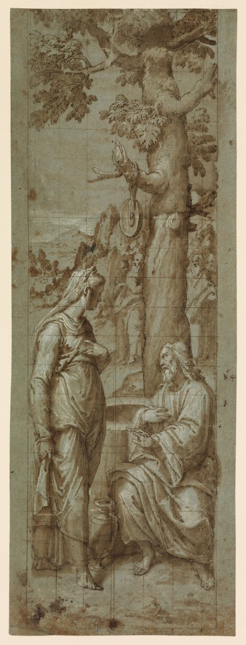 Cristo y la mujer de Samaria de Romulo Cincinnato